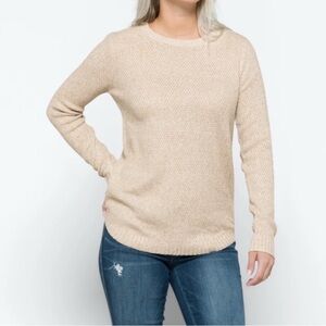 PINK CLOVER Nickole Textured Sweater-Size: XL